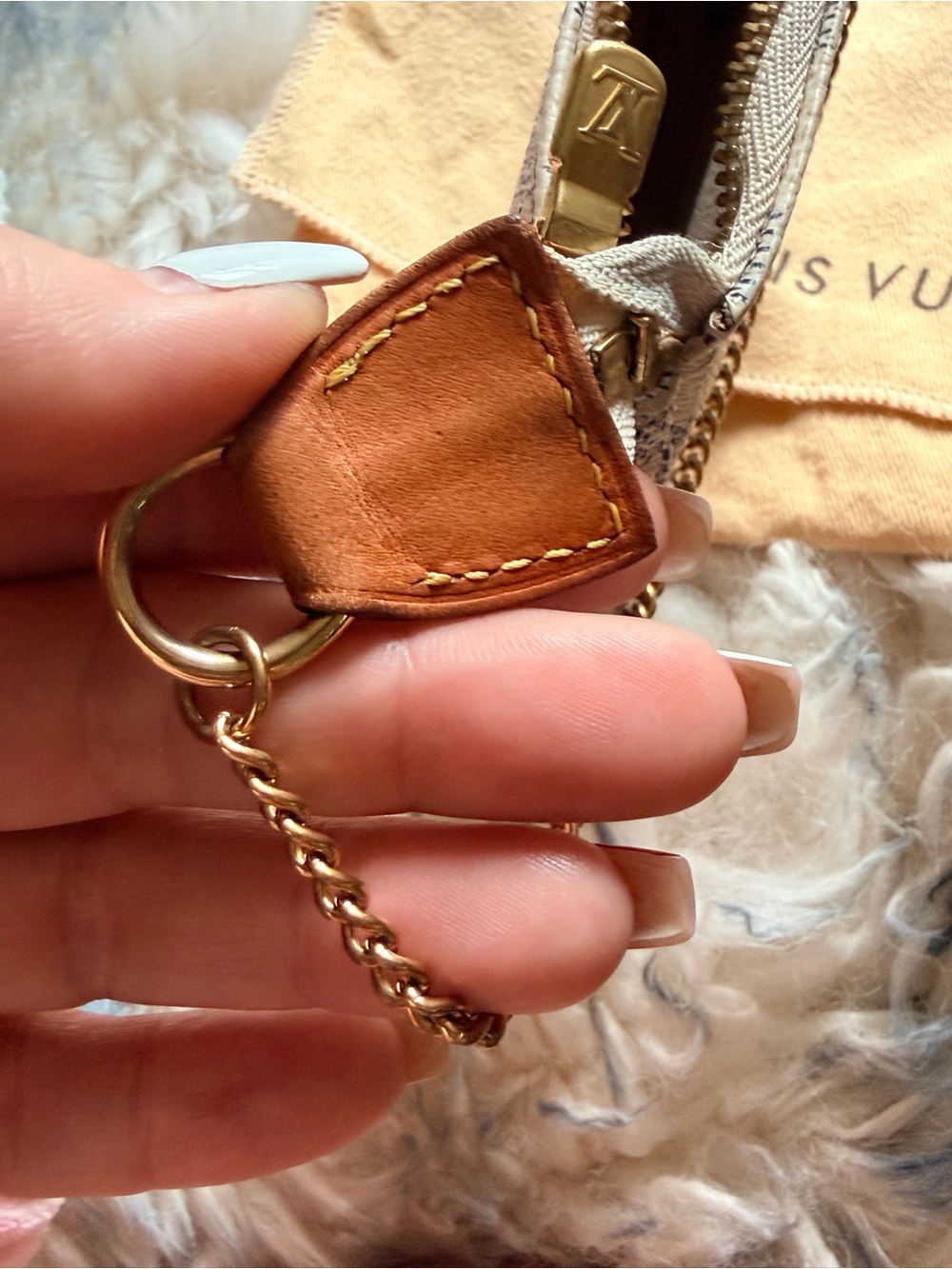 Louis Vuitton Damier Azur Mini Pochette Accessoires - Picture 4 of 16